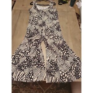 Attitudes by Renee Women's Printed  Midi Dress With Legs Gray Sleveless Nwt Xl